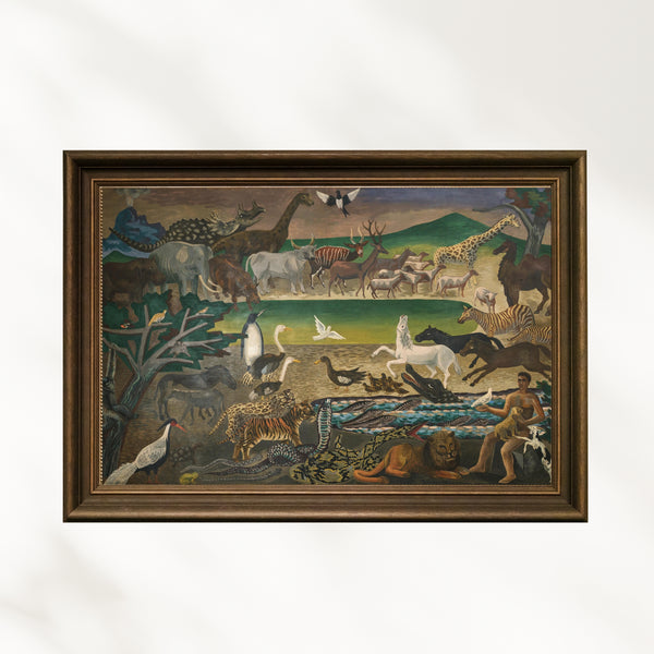Gino Severini - Yeryüzü Cenneti fine art baskı