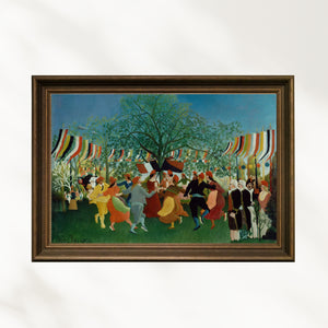 Henri Rousseau - Bağımsızlığın Yüzüncü Yılı fine art baskı