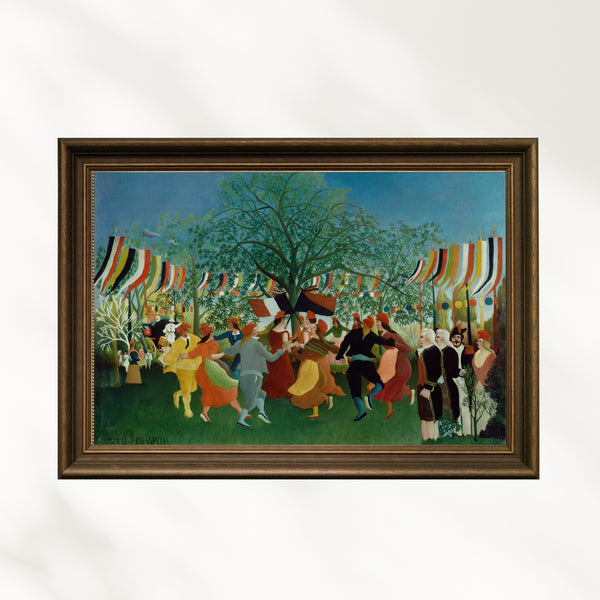 Henri Rousseau - Bağımsızlığın Yüzüncü Yılı fine art baskı