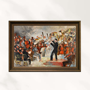 Jean Dufy - Senfoni Orkestrası fine art baskı