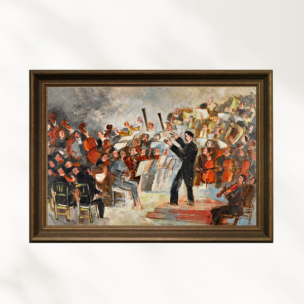 Jean Dufy - Senfoni Orkestrası fine art baskı