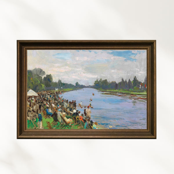 John Lavery - Maidenhead Regattası Fine Art Baskı