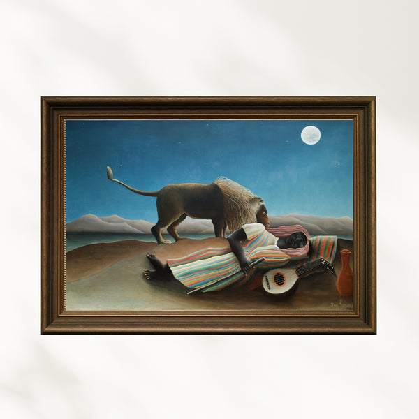 Henri Rousseau - Uyuyan Çingene