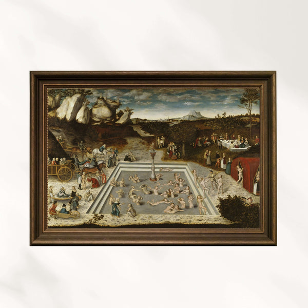 Lucas Cranach the Elder - Gençlik Çeşmesi Fine Art Baskı