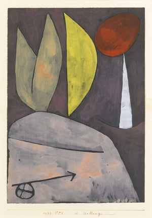 Paul Klee - Hazır Pozisyonda fine art baskı