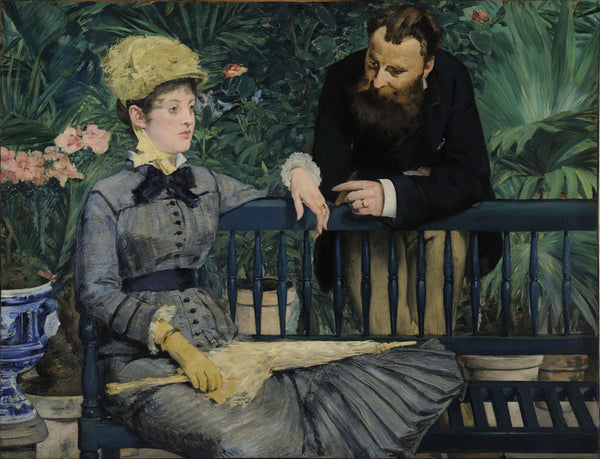 Édouard Manet - Kış Bahçesinde