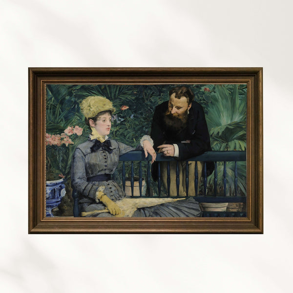 Édouard Manet - Kış Bahçesinde