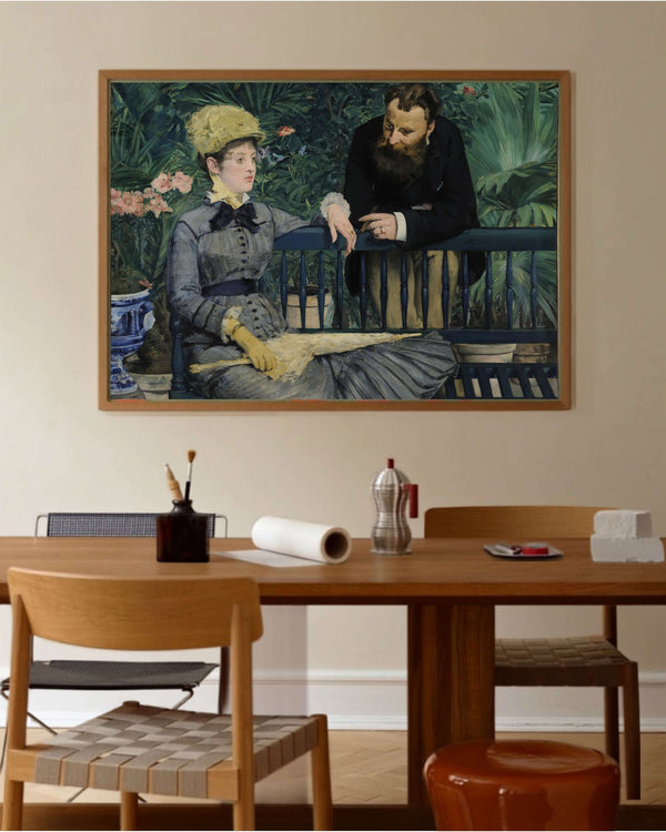Édouard Manet - Kış Bahçesinde