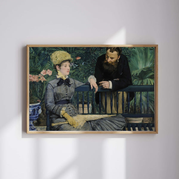 Édouard Manet - Kış Bahçesinde
