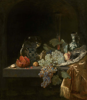 Isaac van Kipshaven - Görkemli Natürmort fine art baskı