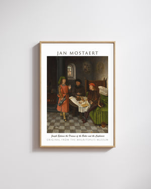 Jan Mostaert-Yusuf, Fırıncı ve Saka Başı’nın Rüyalarını Yorumlarken poster