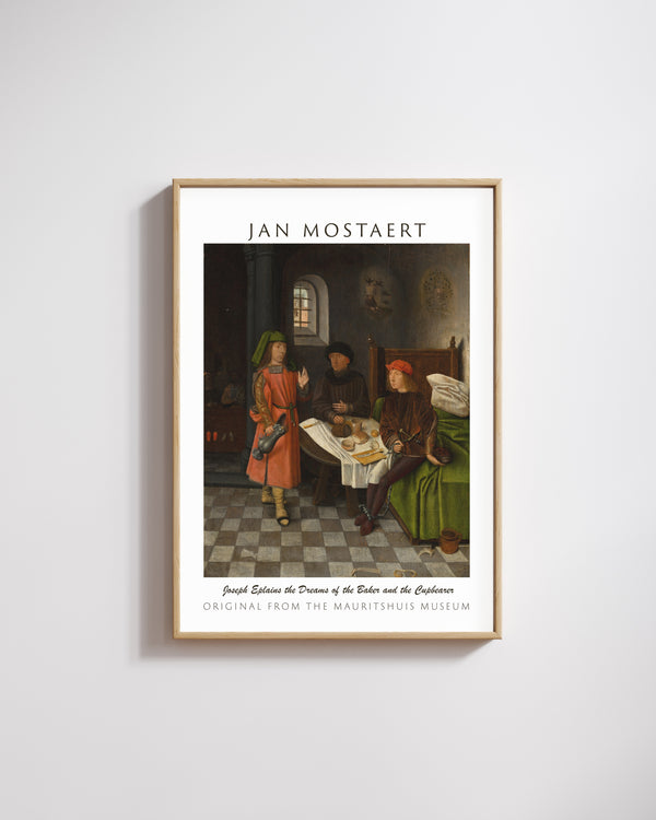 Jan Mostaert-Yusuf, Fırıncı ve Saka Başı’nın Rüyalarını Yorumlarken poster