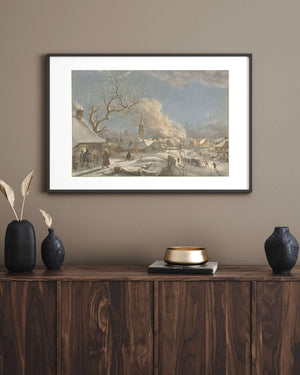 Jacob Cats - Kış Fine Art Baskı