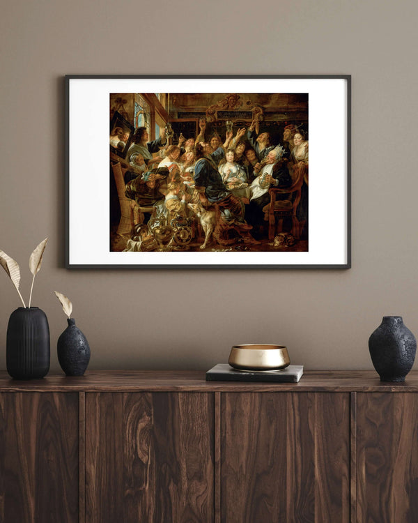 Jacob Jordaens - The Bean King's Feast