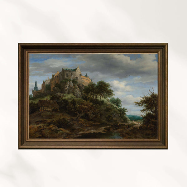 Jacob van Ruisdael - Bentheim Kalesi Manzarası