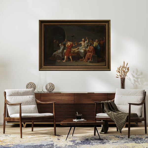 Jacques Louis David – Sokrates’in Ölümü