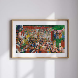 James Ensor - İsa'nın 1889'da Brüksel'e Girişi fine art baskı