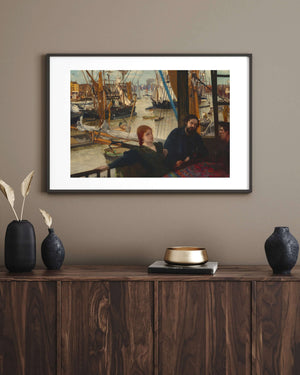 James McNeill Whistler - Wapping Çerçeve