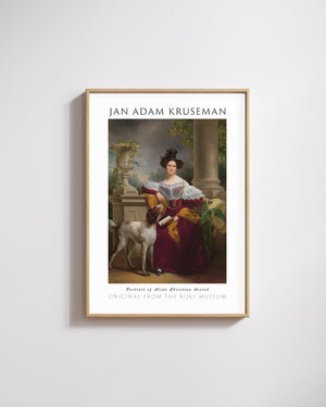 Jan Adam Kruseman - Alida Christina Assink'in Portresi poster