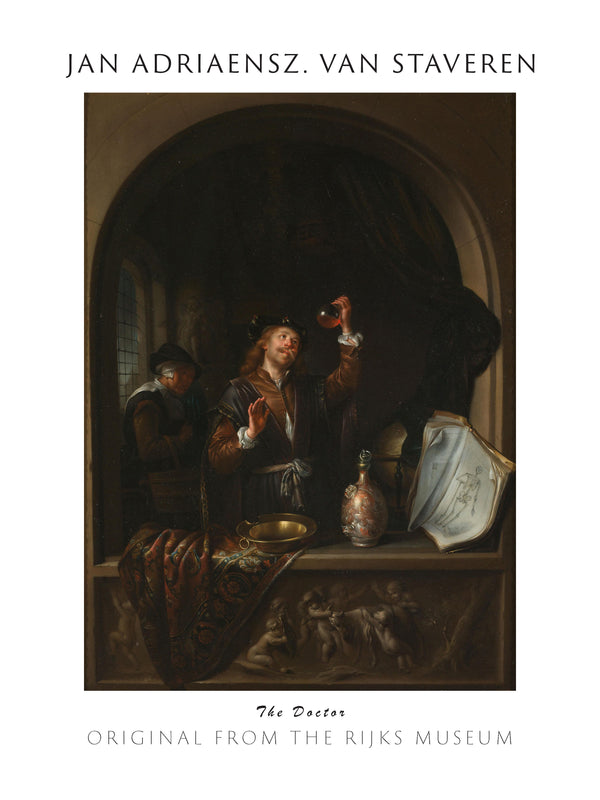 Jan Adriaensz. van Staveren - Doktor fine art baskı