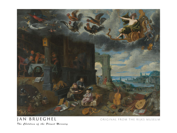 Jan Brueghel the Younger - Gezegen Merkür’ün Çocukları tablo