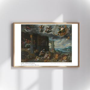Jan Brueghel the Younger - Gezegen Merkür’ün Çocukları poster