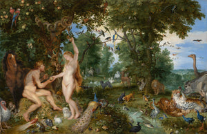 Jan Brueghel the Elder & Peter Paul Rubens - Aden Bahçesi tablo