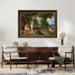 Jan Brueghel the Elder & Peter Paul Rubens - Aden Bahçesi fine art baskı