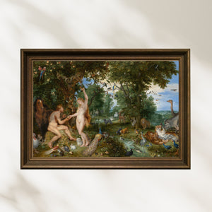 Jan Brueghel the Elder & Peter Paul Rubens - Aden Bahçesi poster