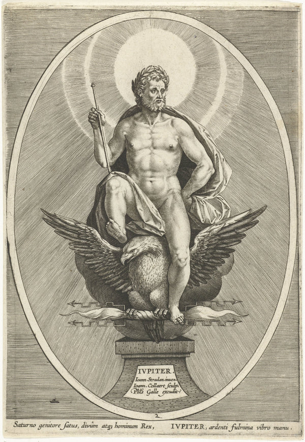 Jan Collaert - Jüpiter fine art baskı