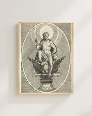 Jan Collaert - Jüpiter fine art baskı