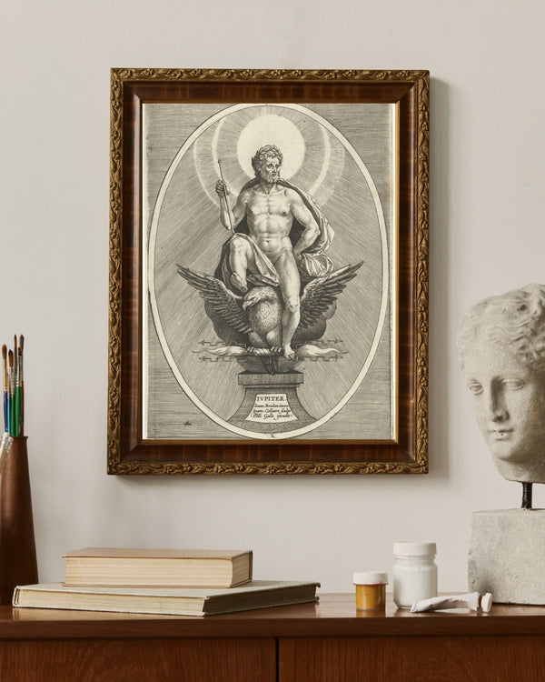 Jan Collaert - Jüpiter fine art baskı