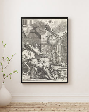 Jan Goeree - Tanrı’nın Kudretinin Alegorisi Poster