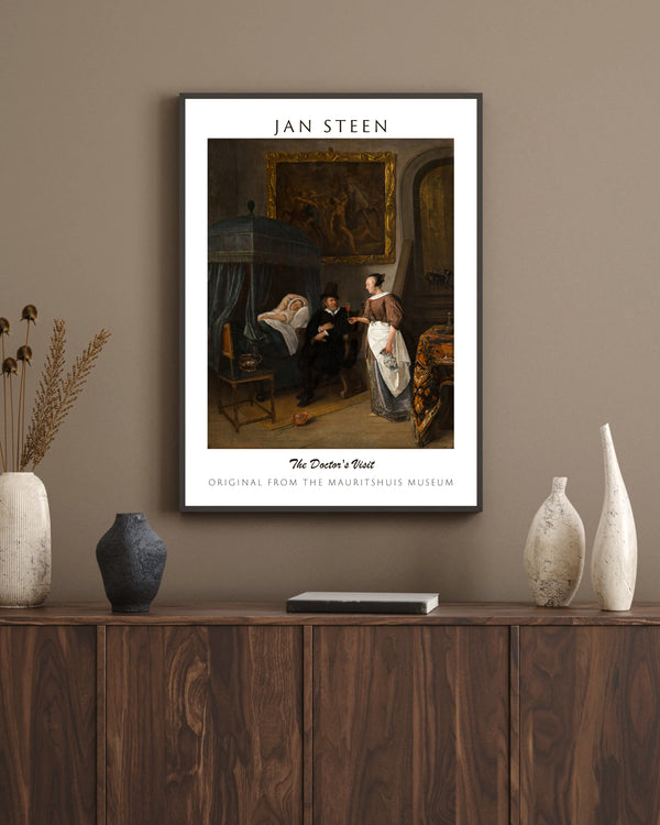 Jan Havicksz. Steen-Doktor Ziyareti çerçeve