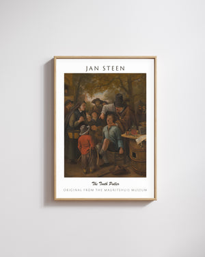 Jan Havicksz. Steen-Diş Çeken Adam poster