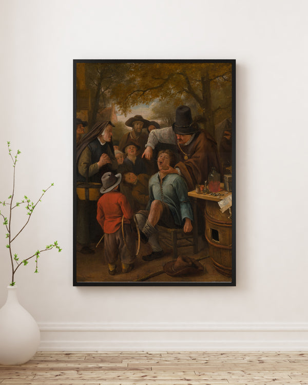 Jan Havicksz. Steen - Diş Çeken Adam