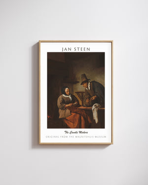 Jan Havicksz. Steen-Mum Yapımcıları poster