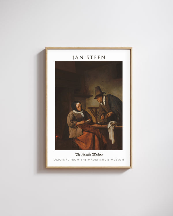 Jan Havicksz. Steen-Mum Yapımcıları poster