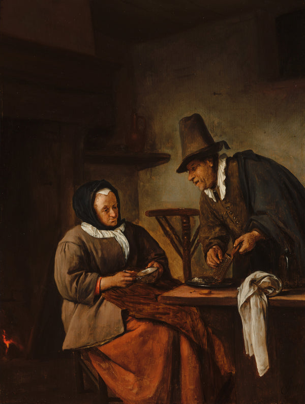 Jan Havicksz. Steen-Mum Yapımcıları tablo