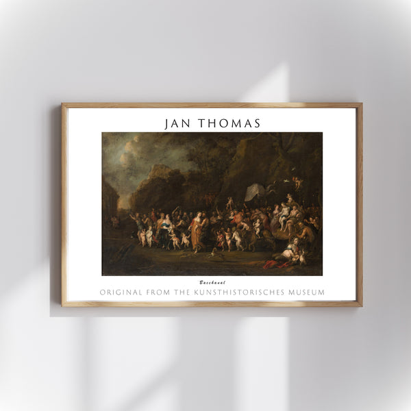 Jan Thomas - Bacchanal poster