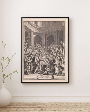 Jan Wandelaar - Anatomi Dersi Poster