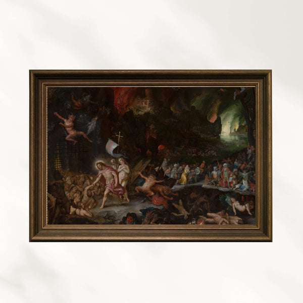Jan Brueghel the Elder & Hans Rottenhammer - İsa Araf'ta