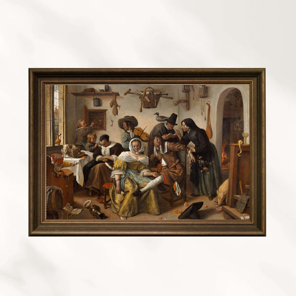 Jan Havicksz. Steen - Lükse Dikkat Et