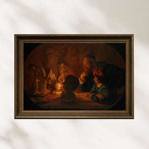 Jan ter Borch - Resim Dersi Poster