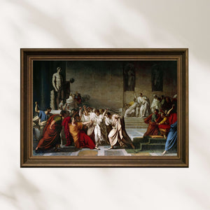 Jean-Léon Gérôme - Sezar’ın Ölümü tablo