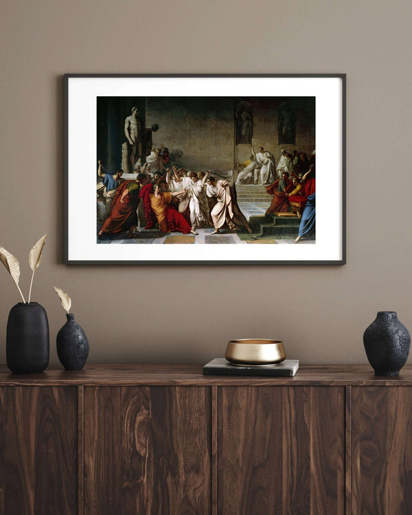 Jean-Léon Gérôme - Sezar’ın Ölümü fine art baskı