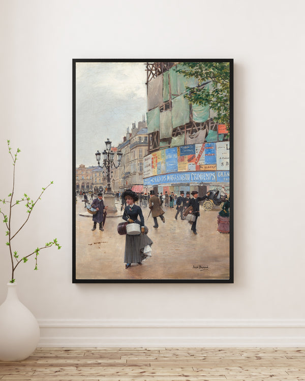Jean Béraud - Paris Rue du Havre Poster