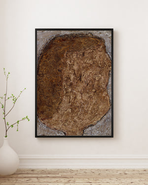 Jean Dubuffet - Esmer Kadın Poster