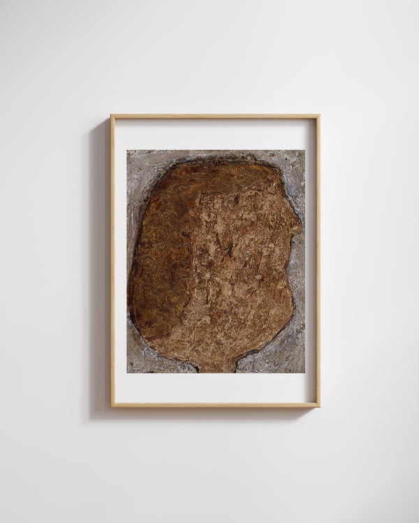 Jean Dubuffet - Esmer Kadın Fine Art Baskı