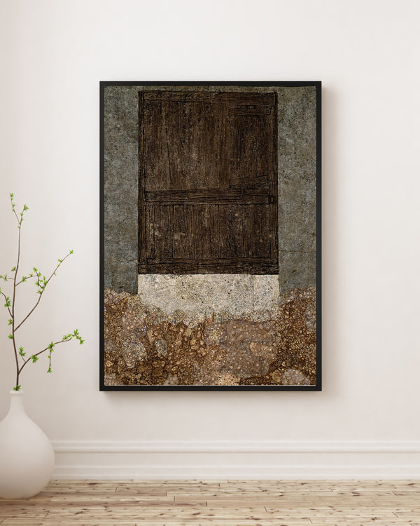 Jean Dubuffet - Ayrık Otu ile Kapı Poster